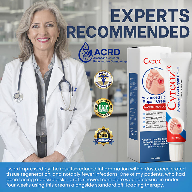 ⏰Last Day Promotion: 70% OFF 🔥Cvreoz® Advanced Foot Repair Cream