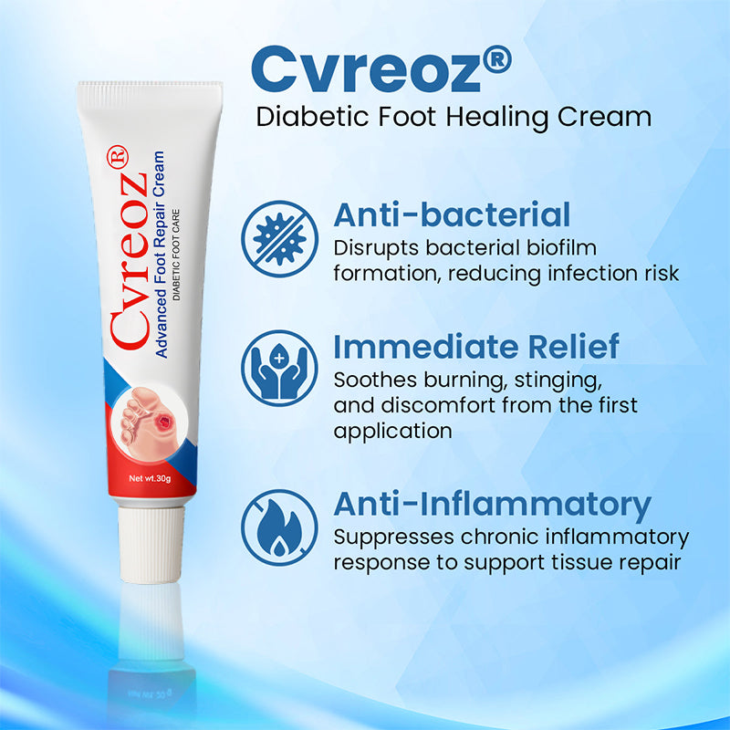 ⏰Last Day Promotion: 70% OFF 🔥Cvreoz® Advanced Foot Repair Cream