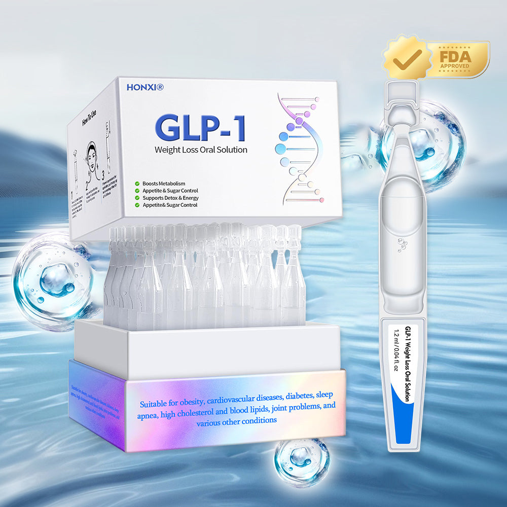 Honxi® GLP-1 Weight Loss Oral Solution ✅One dose a day — see results in 7 days👩⚕️Suitable for obesity, cardiovascular diseases, diabetes, sleep apnea, high cholesterol and blood lipids, joint problems, and various other conditions🚀