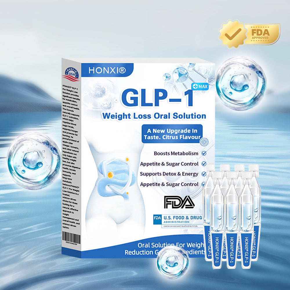 Honxi® GLP-1 Max Weight Loss Oral Solution ✅One dose a day — see results in 7 days👩⚕️Suitable for obesity, cardiovascular diseases, diabetes, sleep apnea, high cholesterol and blood lipids, joint problems, and various other conditions🚀