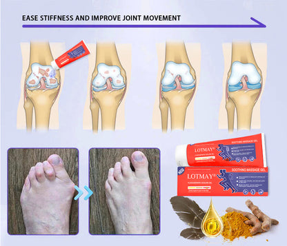 Official Store | LOTMAY® Turmeric & Emu Oil Arthritis Soothing Pain Relief Massage Gel
