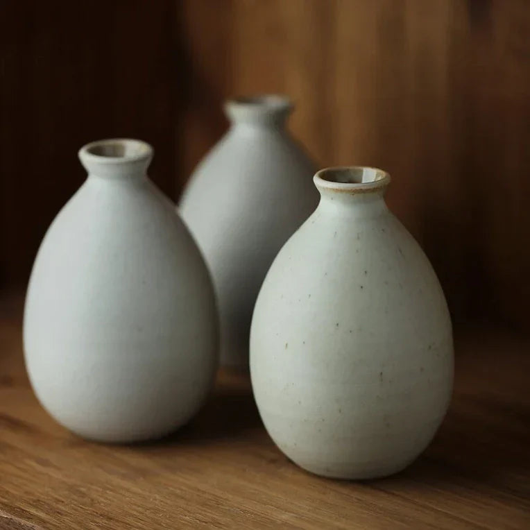 Hand Painted Vintage Floral Mini Vase